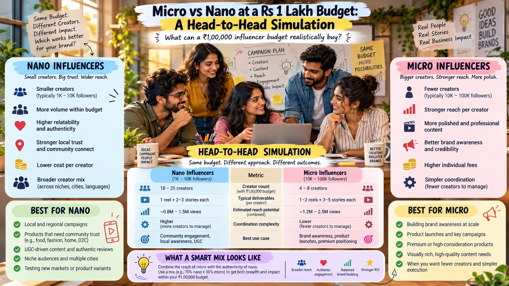 Micro vs Nano at a Rs 1 Lakh Budget: A Head-to-Head Simulation
