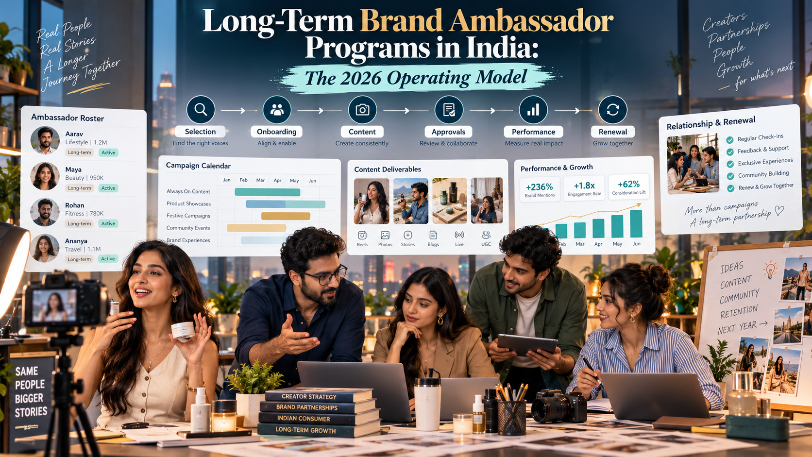 Long-Term Brand Ambassador Programs in India: The 2026 Operating Model