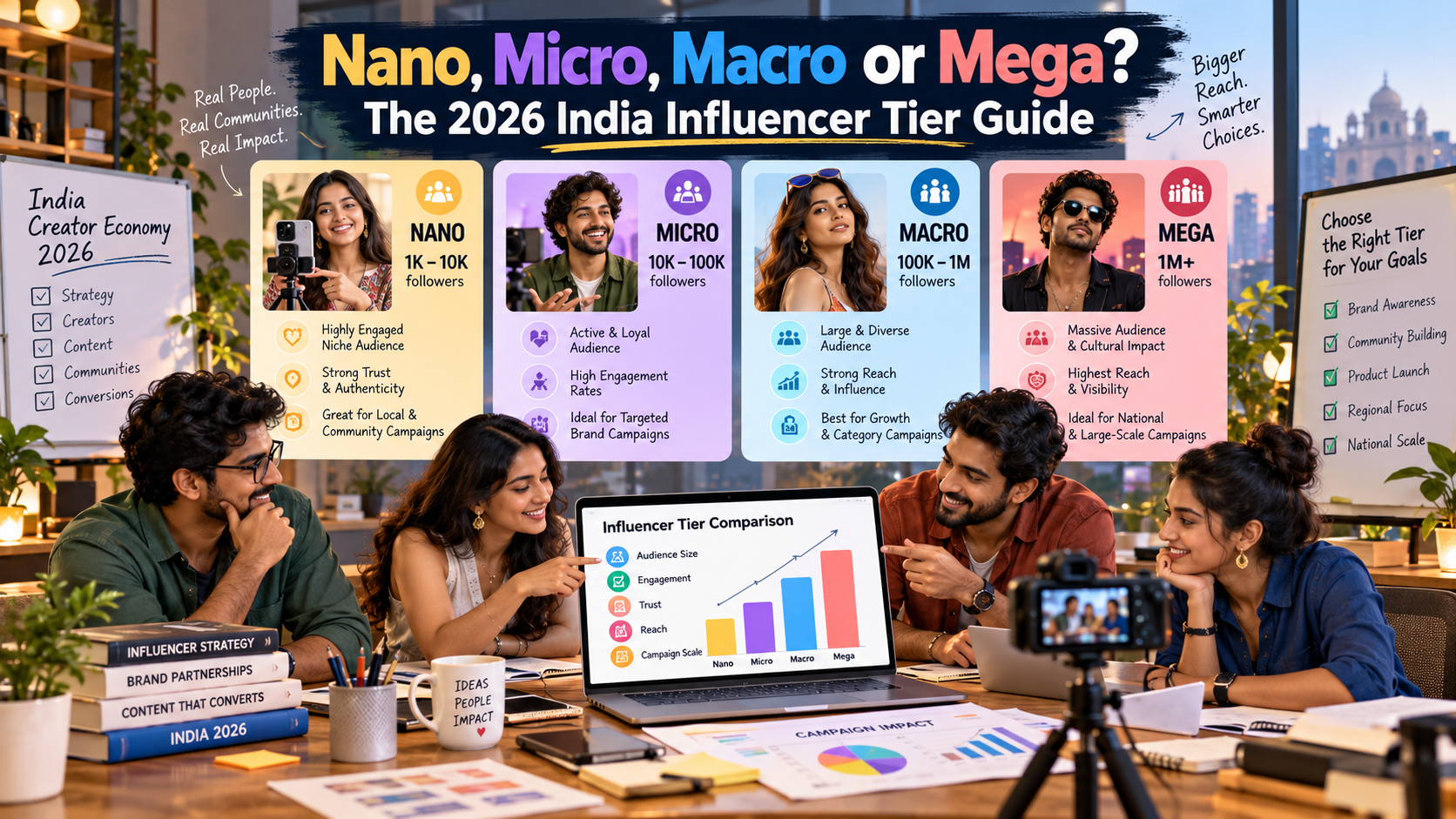 Nano, Micro, Macro or Mega? The 2026 India Influencer Tier Guide